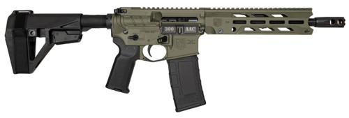 DIAMONDBACK DB15 300BLK 10.5 OD GREEN SBA5 PSB MLOK 30RD