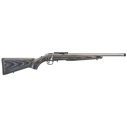 RUGER AMERICAN RIMFIRE STAINLESS TARGET 22LR 18 LAMINATE