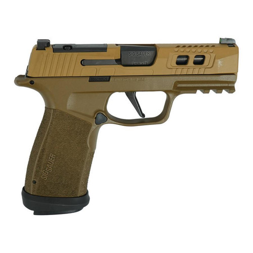 SIG SAUER P365 TWO-TONE BROWN XMACRO TACOPS HANDGUN 9MM LUGER 17RD