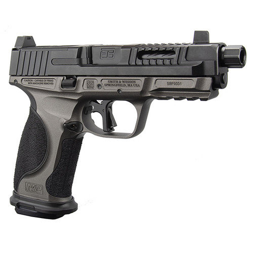 ED BROWN FUELED M&P9 9MM 17RD 19RD THREADED BARREL GRY/BLK