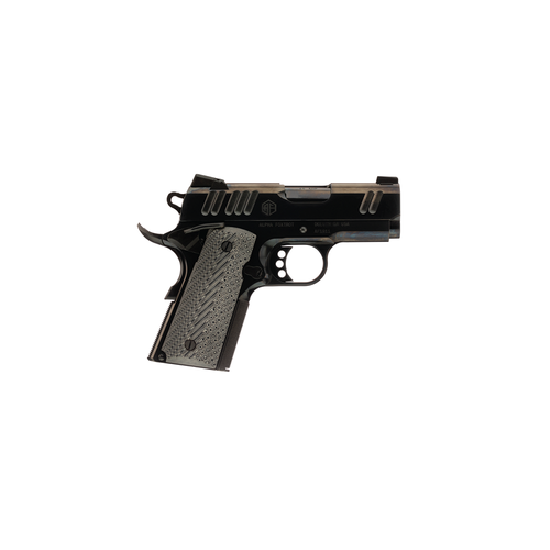 ALPHA FOXTROT 1911 HANDGUN 9MM LUGER 9RD MAGAZINE 3.25" BARREL POLISHED DLC
