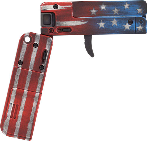 TRAILBLAZER LIFECARD 22WMR SINGLE SHOT AMERICAN FLAG