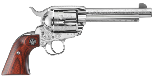 RUGER VAQUERO 45LC STAINLESS 5.5" ENGRAVED
