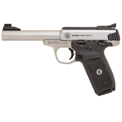 S&W SW22 VICTORY TARGET 22LR 5.5 BULL STAINLESS 10RD