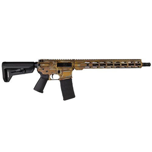 Shark Coast Tactical "Anime- FDE" Rifle 5.56mm 10rd Magazine 16" Barrel 15" M-LOK Handguard California Compliant