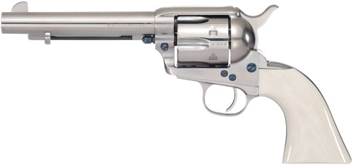TAYLORS UBERTI 1873 NICKEL FI IVORY GRIP 5.5 45LC