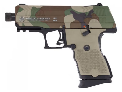 HI POINT C-9 9MM M81 CAMO 10+1 3.93" THREADED BARREL