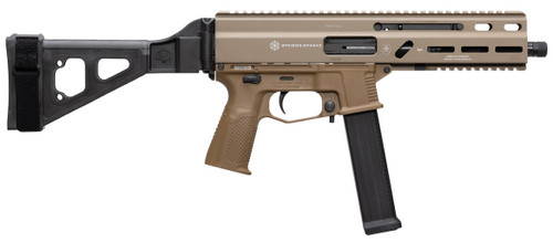GLOBAL ORDNANCE GRAND POWER STRIBOG SP45A3 45ACP 8 SBT FDE