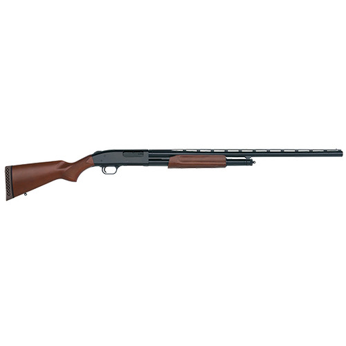 MOSSBERG 500 HUNTING 12GA 28 BLUED HARDWOOD 6RD