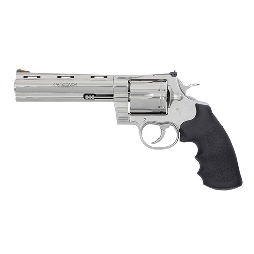 COLT ANACONDA 44MAG 6 STAINLESS AS HOGUE GRIPS 6RD