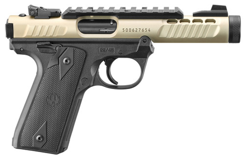 RUGER MARK IV 22/45 LITE 22LR CHAMPAGNE 10RD