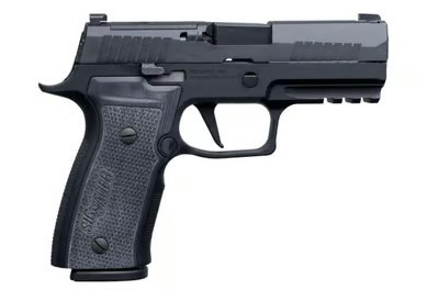 SIG SAUER P320 9MM 3.9 AXG BLACK 17RD OPTIC READY OFF DUTY