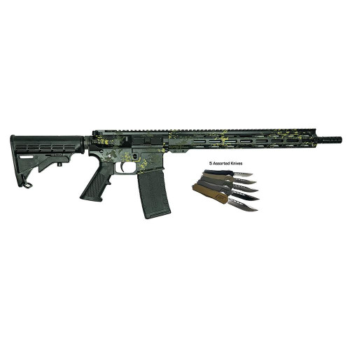 GREAT LAKES AR-15 RIFLE 223 WYLDE 30RD MAGAZINE 16" BARREL LICHEN