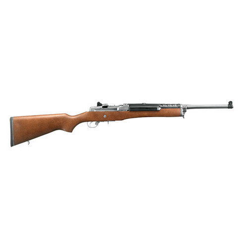 RUGER MINI-14 RANCH 223REM 18.5 STAINLESS HARDWOOD 5RD