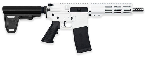 GREAT LAKES AR-15 223WYL 7.5 STAINLESS WHITE 30RD