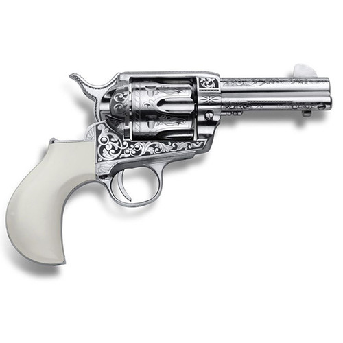 CIMARRON HUCLEBERRY 3.5 45LC LSR ENG POLY IVORY