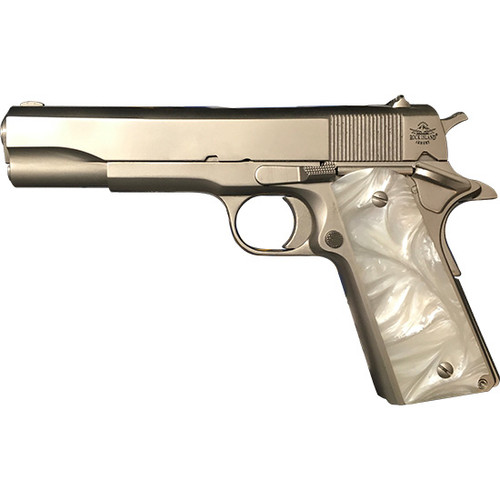 ROCK ISLAND 1911 GI 45ACP FULL SIZE 5 8RD MATTE NICKEL