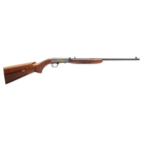 BROWNING SEMI-AUTO 22 GRADE VI 22LR GRAYED GOLD ENGRAVED 10R