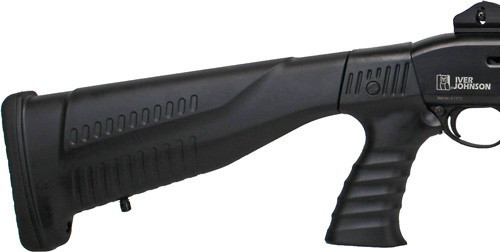 IVER JOHNSON HP18 20GA 3" 18.5" CYL BLACK PG BUTTSTOCK
