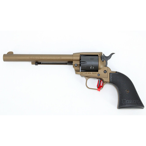 HERITAGE ROUGH RIDER STEEL 22LR 6.5 6RD BRONZE/SBK