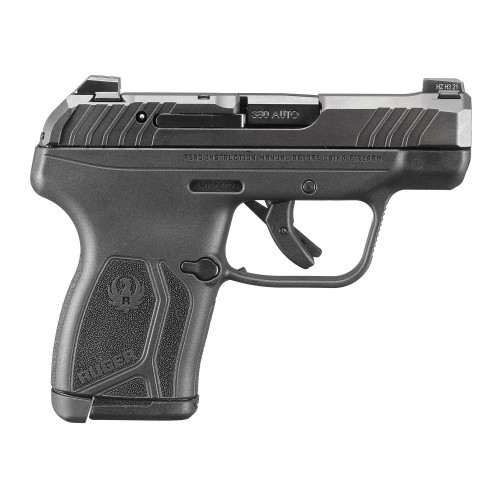 RUGER LCP MAX HANDGUN 380 AUTO 10RD MAGAZINE 2.8" BARREL BLACK NIGHT SIGHTS