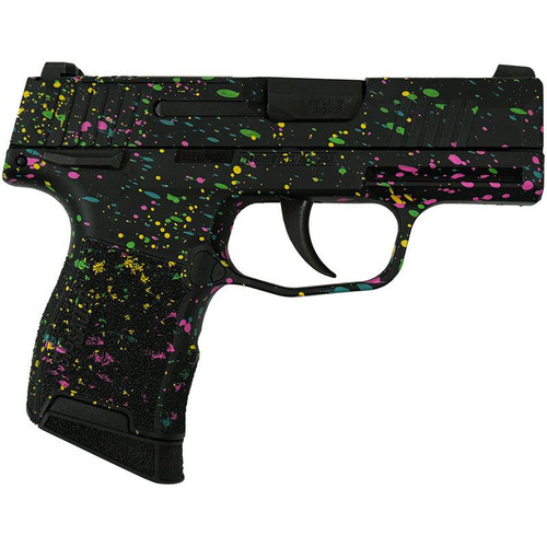 SIG SAUER EXCLUSIVE "MULTI COLOR PAINT" P365-380 HANDGUN 380 AUTO 10RD