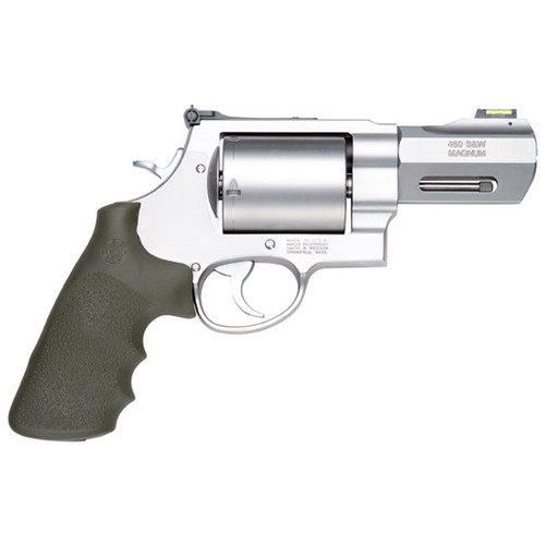 S&W PC 460XVR 460SW 3.5 STAINLESS HIVIZ AS HOGUE 5RD