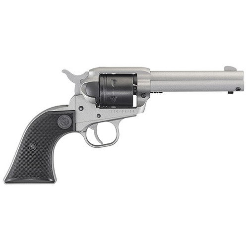 RUGER WRANGLER 22LR 4.62 SILVER 6RD