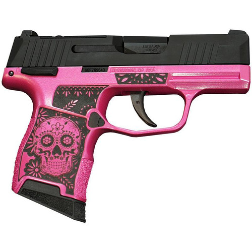 SIG SAUER P365-380-BSS-MS EXCLUSIVE "SUGAR SKULL" PINK MEDUSA HANDGUN 380