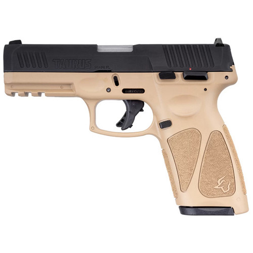 TAURUS G3 9MM 4 BLACK TAN FRAME 2 15RD