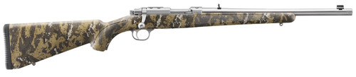 RUGER 77/44 44MAG 16.6 THREADED BARREL STAINLESS DESOLVE CAMO 4RD