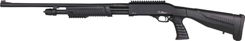 IVER JOHNSON PUMP 20GA 3" 24" PISTOL GRIP BLACK SYNTH.