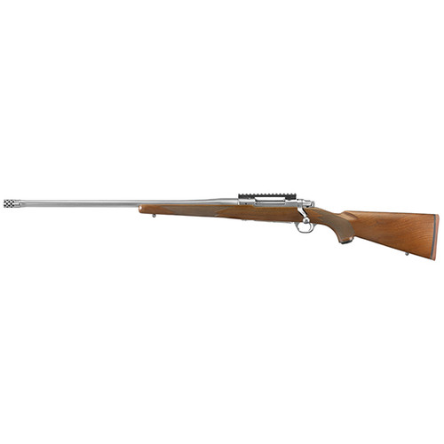 RUGER HAWKEYE HUNTER LEFT HAND 300WIN STAINLESS WALNUT 3RD