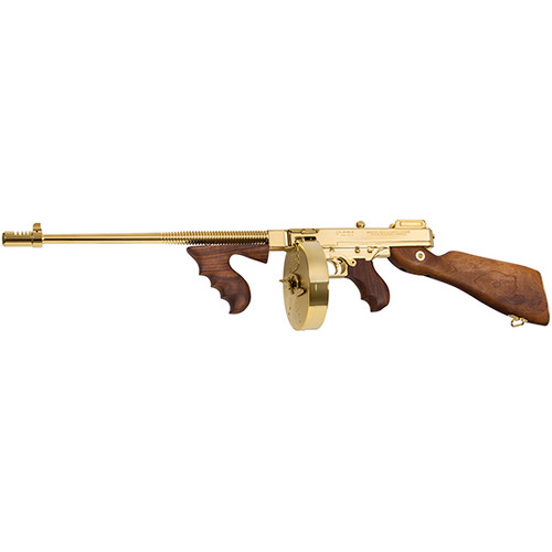 AUTO ORDNANCE 1927A-1 DELUXE 45ACP TITANIUM GOLD PLATE 50RD
