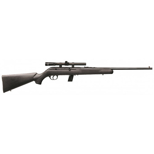 SAVAGE 64 FXP LEFT HAND 22LR 21 AS BLACK SYNTHETIC 4X15MM 10RD