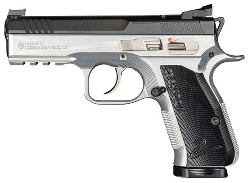 CZ SHADOW 2 COMPACT 9MM TWO-TONE MS OPTIC READY 15RD