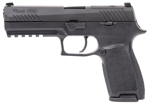 SIG SAUER P320 FULL SIZE 9MM BLACK 4.7 SIGLITE OPTIC READY 17RD