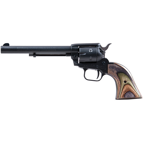 HERITAGE ROUGH RIDER 22LR/MAG 6.5 MATTE 6RD GRN LAMIN