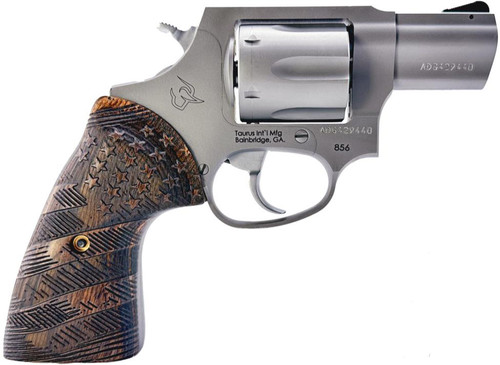 TAURUS 856 38SPL 2 STAINLESS WOOD USF2 6RD