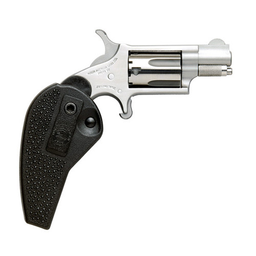 NAA MINI REVOLVER 22LR 1 1/8 STAINLESS HOLSTER GRIP