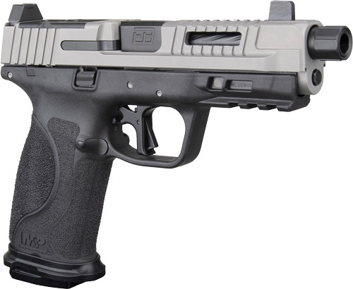 ED BROWN M&P 2.0 FUELED F3 9MM 1725" 17RD MAGAZINES STAINLESS SLIDE/BLK