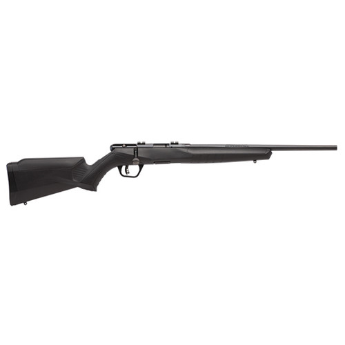 SAVAGE B17 F COMPACT 17HMR 19 BLACK SYNTHETIC 10RD ROTARY