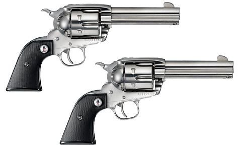 RUGER VAQUERO 357MAG STAINLESS 4-5/8" SASS