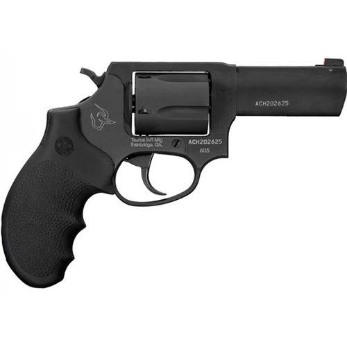 TAURUS 605 DEFENDER 357MAG 3 NIGHT SIGHTS BLACK STAINLESS 5RD HOGUE