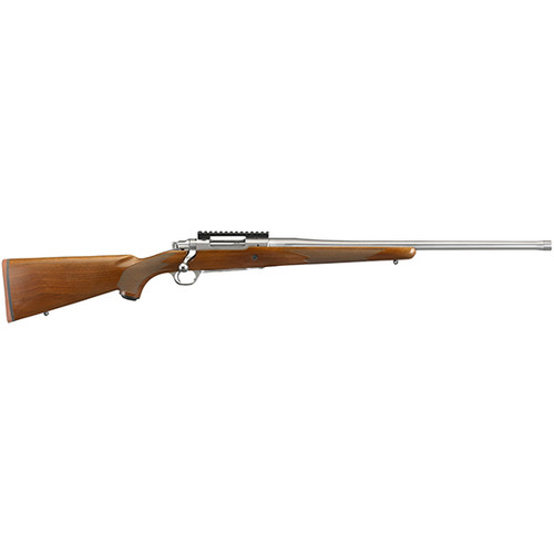 RUGER HAWKEYE HUNTER 30-06 22 STAINLESS WALNUT 4RD