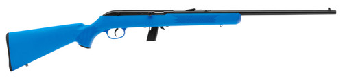 SAVAGE 64 F BLUE 22LR 21 SYNTHETIC 10RD