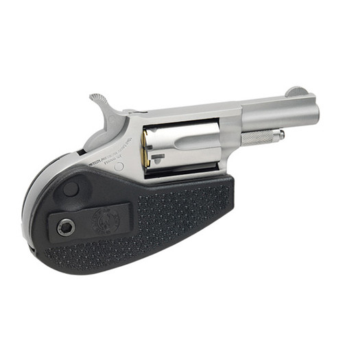 NAA MINI REVOLVER 22LR 1 5/8 STAINLESS HOLSTER GRIP
