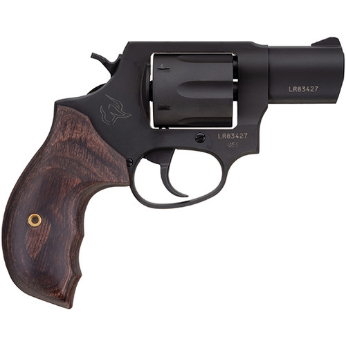 TAURUS 856 38SPL 2 BLACK WALNUT GRIPS 6RD