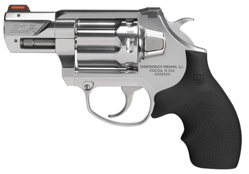 DIAMONDBACK SDR 9MM 2 POLISHED STAINLESS HOGUE 6RD