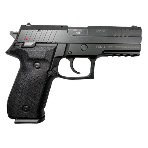 Arex Zero 1S Handgun 9mm Luger 17rd Magazines(2) 4.25" Barrel Black